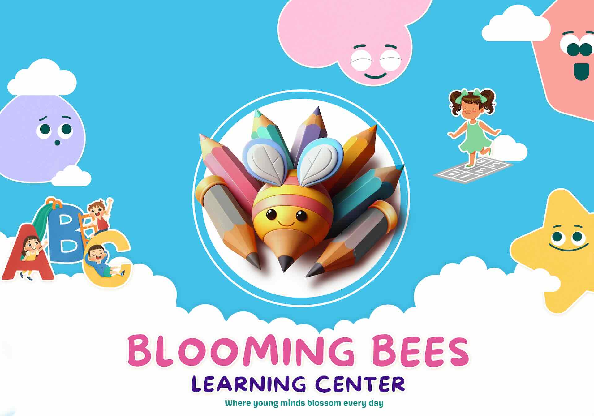 Blooming Bees Banner